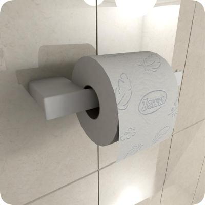 Porta Papel Higiênico Master Branco Dupla Fixação