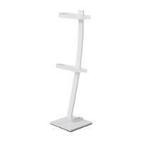 Kit Toalheiro De Bancada E Papel Higiênico De Chão Branco - 5