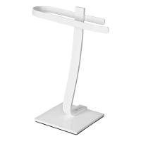 Kit Toalheiro De Bancada E Papel Higiênico De Chão Branco - 9