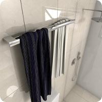 Porta Toalhas de Banho Duplo Master Cromado 60cm - 31