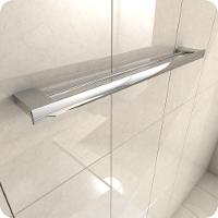 Porta Toalhas de Banho Duplo Master Cromado 60cm - 36