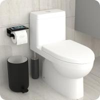 Porta Papel Higienico Com Suporte Para Celular Preto Elg - 6