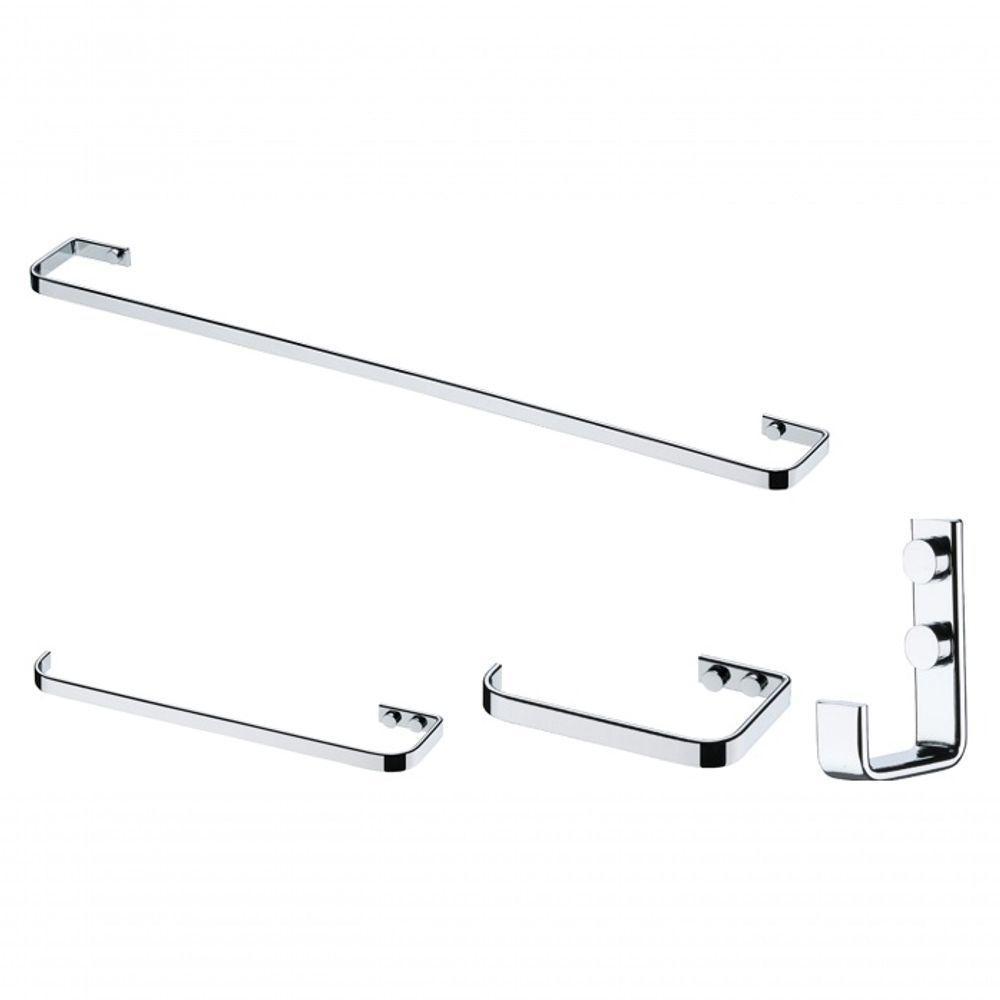 Kit Cromado 4 Peças Acessorios Future - 1