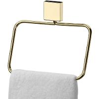 Porta Tolha Toalheiro Argola Banheiro Dourado Future 7507dd - 1