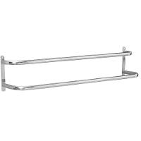 Porta Toalhas Toalheiro Duplo para Porta ou Parede 48cm