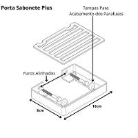 Kit Acessórios para Banheiro Cromado 6 Peças - 3