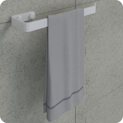 Porta Toalha de Rosto para Banheiro Branco Plus