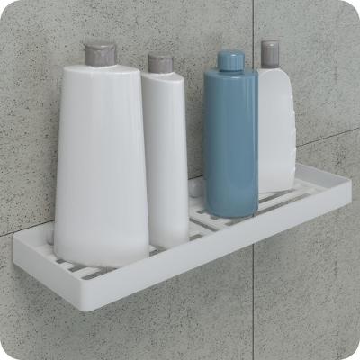 Suporte Porta Shampoo Prateleira Branco de Parede Plus