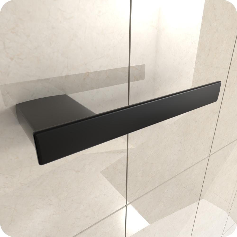 Porta Toalhas para Rosto Master Preto Fosco Dupla Fixação - 8