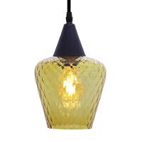 Lustre Pendente Taschibra Monalisa Boreal Conhaque E27 Bivolt Preto - 1