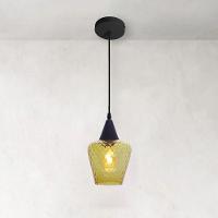 Lustre Pendente Taschibra Monalisa Boreal Conhaque E27 Bivolt Preto - 5