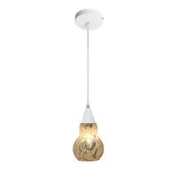 Lustre Pendente Taschibra Verona E27 Transparente Leitoso Bivolt Branco - 1
