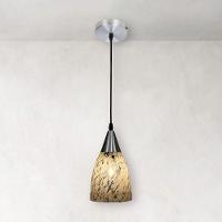 Lustre Pendente Taschibra Vicenza E27 Transparente Leitoso Bivolt Prata - 5