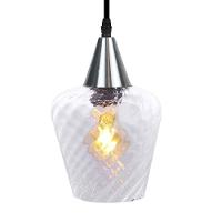 Lustre Pendente Taschibra Monalisa Transparente E27 Bivolt Prata - 5