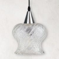 Lustre Pendente Taschibra Aisha Boreal E27 Transparente Bivolt Prata - 3