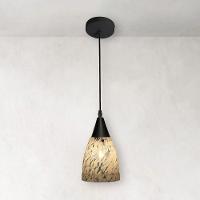 Lustre Pendente Taschibra Vicenza E27 Transparente Leitoso Bivolt Preto - 2