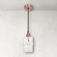 Lustre Pendente Taschibra Ali Liso E27 Transparente Bivolt Cobre