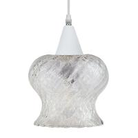 Lustre Pendente Taschibra Aisha Boreal E27 Transparente Bivolt Branco - 4