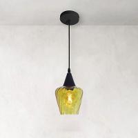 Lustre Pendente Taschibra Monalisa Conhaque E27 Bivolt Preto - 2