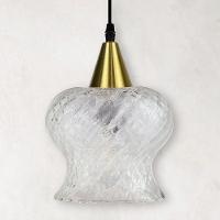 Lustre Pendente Taschibra Aisha Boreal E27 Transparente Bivolt Ouro - 3