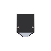 Lustre Pendente Taschibra Vetor Linear Led 35w Bivolt Preta 4000k Luz Neutra