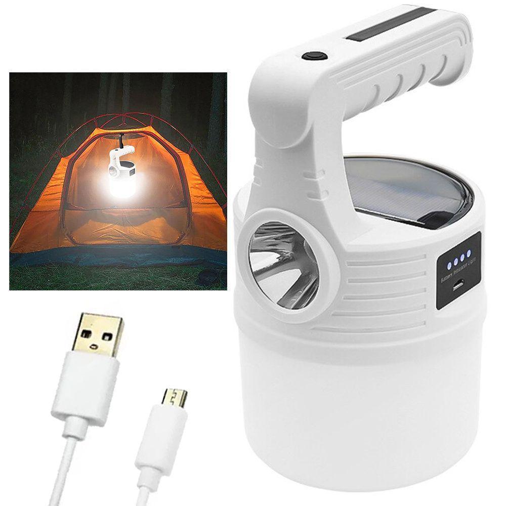 Luminaria Solar Lanterna Duplo Led Fonte De Luz 2 Em 1 - 1