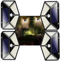 Luminaria Solar Andarela 100 Leds 4 Unid Iluminaçao - 1