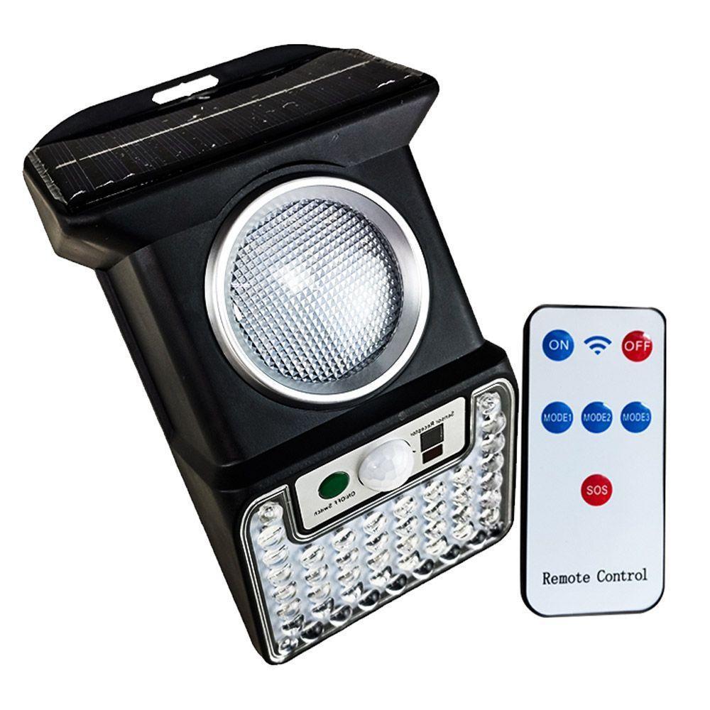 Luminaria Solar Sensor De Proximidade Spot Led 4 Modos Spot - 1