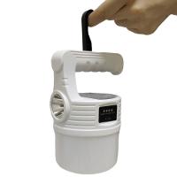 Luminaria Solar Lanterna Dupla Fonte De Luz Led 2 Em 1 Campi - 9