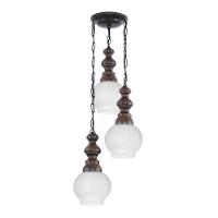 Pendente Rústico Envelhecido 3 Lâmpadas 553E - 1