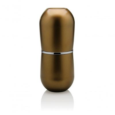 Porta Escova De Dentes C/ Tampa Vintage Dourado Peb824dof Ou