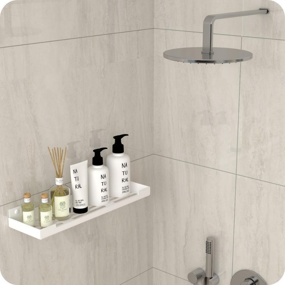 Porta Shampoo Suporte Organizador Banheiro Branco Elg - 7