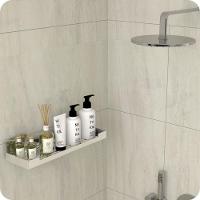 Porta Shampoo Com Ventosa Suporte Banheiro Inox Elg - 11