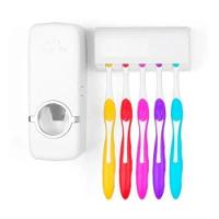 Dispenser Suporte 5 Escovas Banheiro Organizador Higiênico - 1