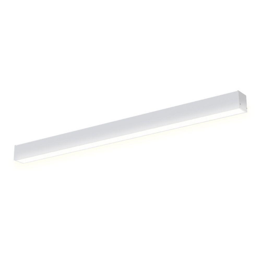 Luminária Sobrepor Taschibra Vetor Led Linear 20w Bivolt Branca 4000k Luz Neutra - 1