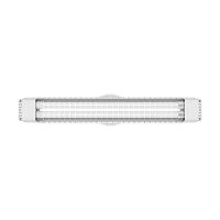 Luminária Sobrepor Taschibra Lumifácil 60cm C/ 2 Tubo Led 6500k Bivolt Branco - 1