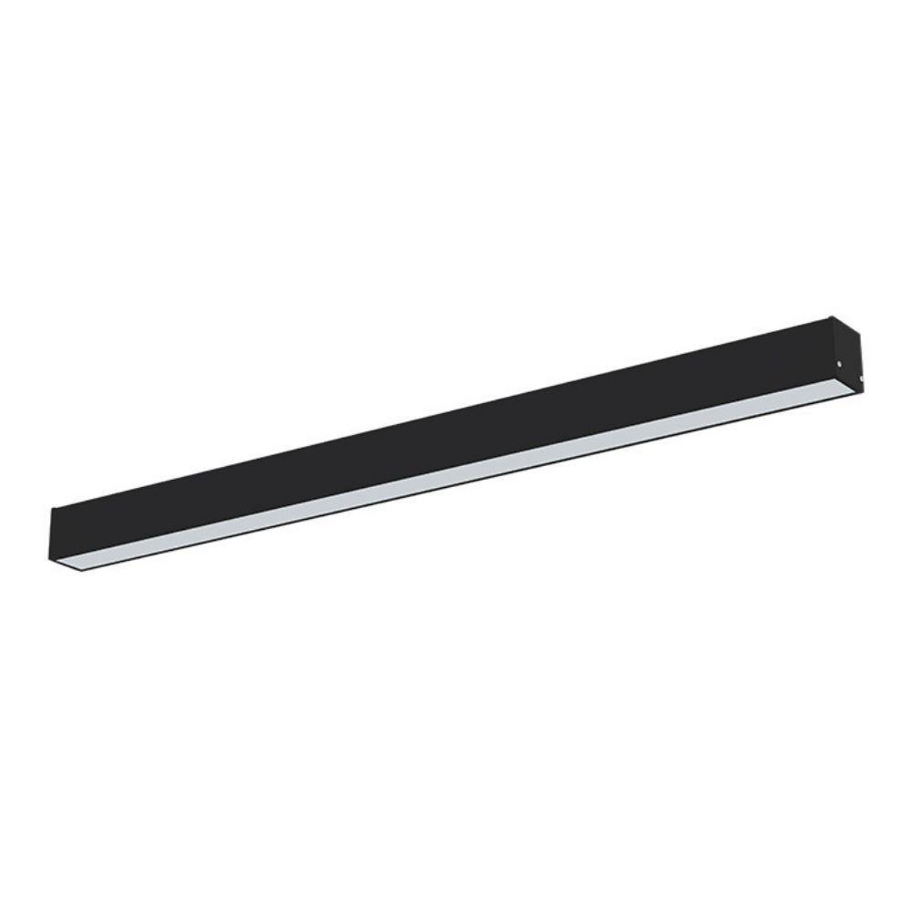 Luminária Sobrepor Taschibra Vetor Led Linear 20w Bivolt Preta 4000k Luz Neutra - 3