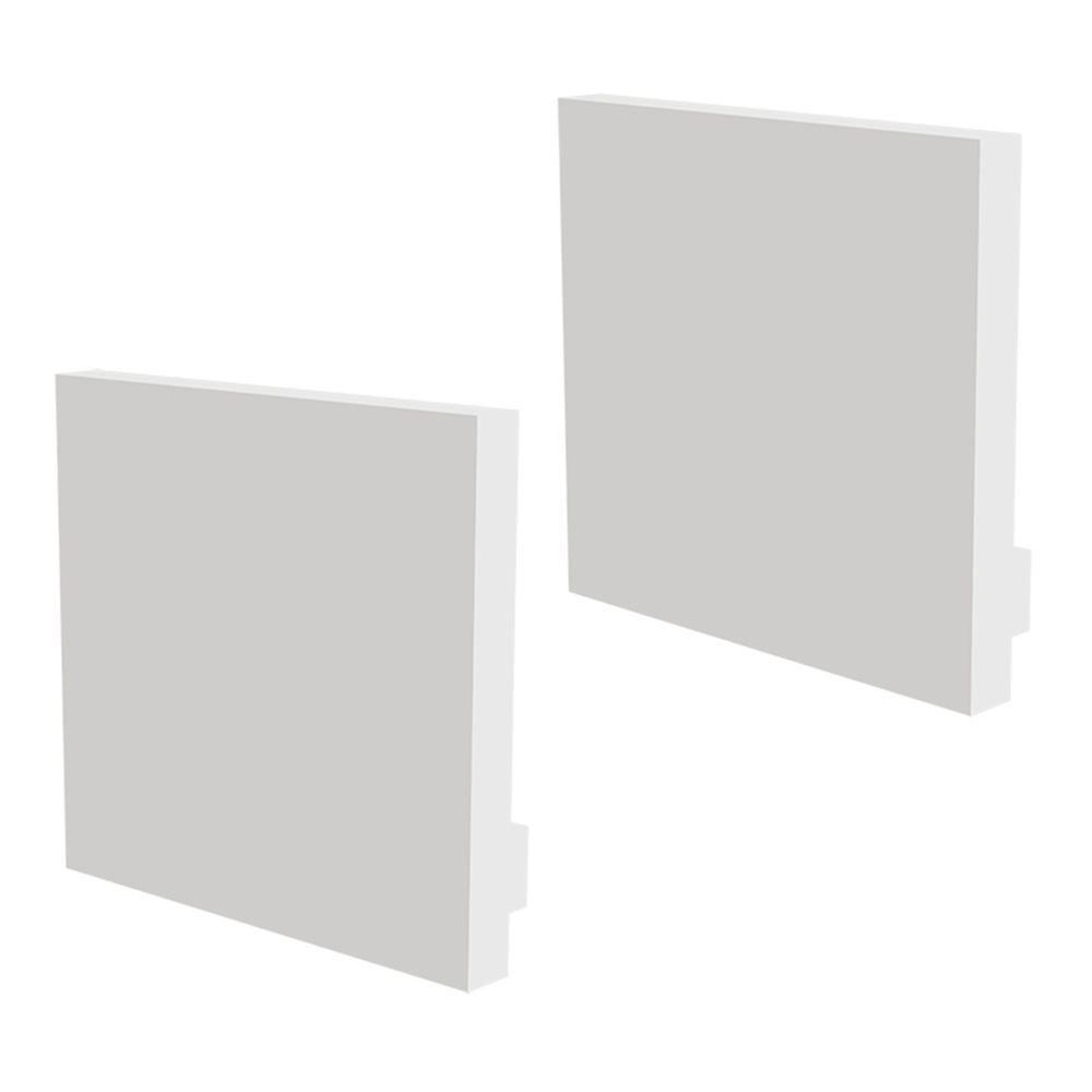 Perfil Para Fita De Led Sobrepor Taschibra Cimo Borda Infinita Kit 3 Metros Branco - 1