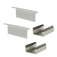 Perfil De Sobrepor Taschibra Para Fita De Led Zenith 5x2 Com 1,5 Metros Branco - 1