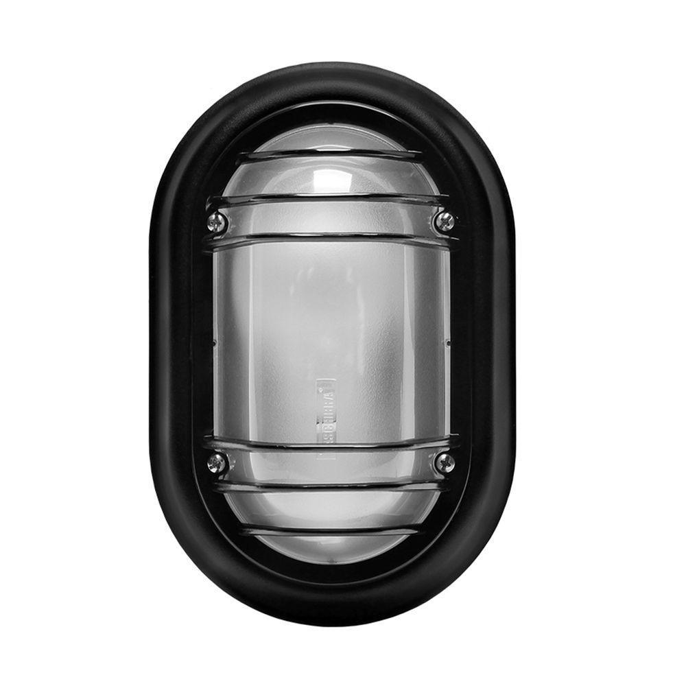 Kit 6 Arandelas Taschibra Tartaruga Suprema Alumínio E27 Bivolt Preto - 1