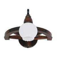 Arandela Roda De Carroça Envelhecido 1 Lâmpada 601e Muller - 1