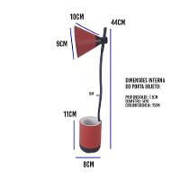 Luminaria Mesa Touch Abajur Led Articulada Iluminado Flexive - 2