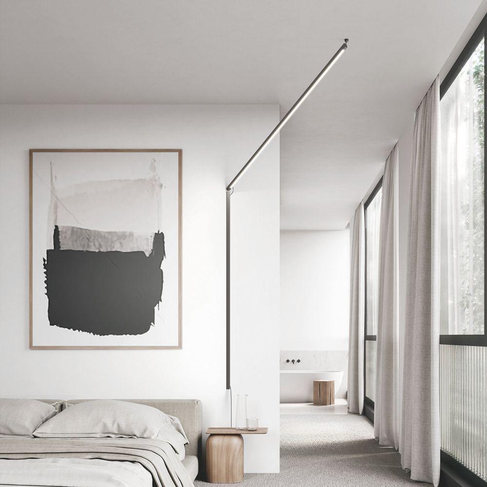 Perfil De Sobrepor Taschibra Para Fita De Led Apex 24 Com 1,5 Metros Preto - 2