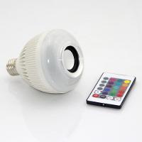 Lâmpada Led Music Bluetooth Rgb 12W Com Controle Remoto - 1