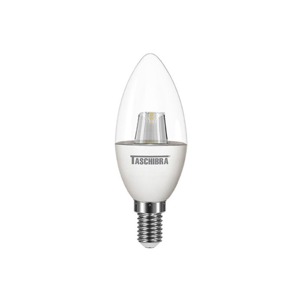 Lâmpada Led Vela Tvl 25 Clara 3w 2700k E14/e27 - Taschibra - 1