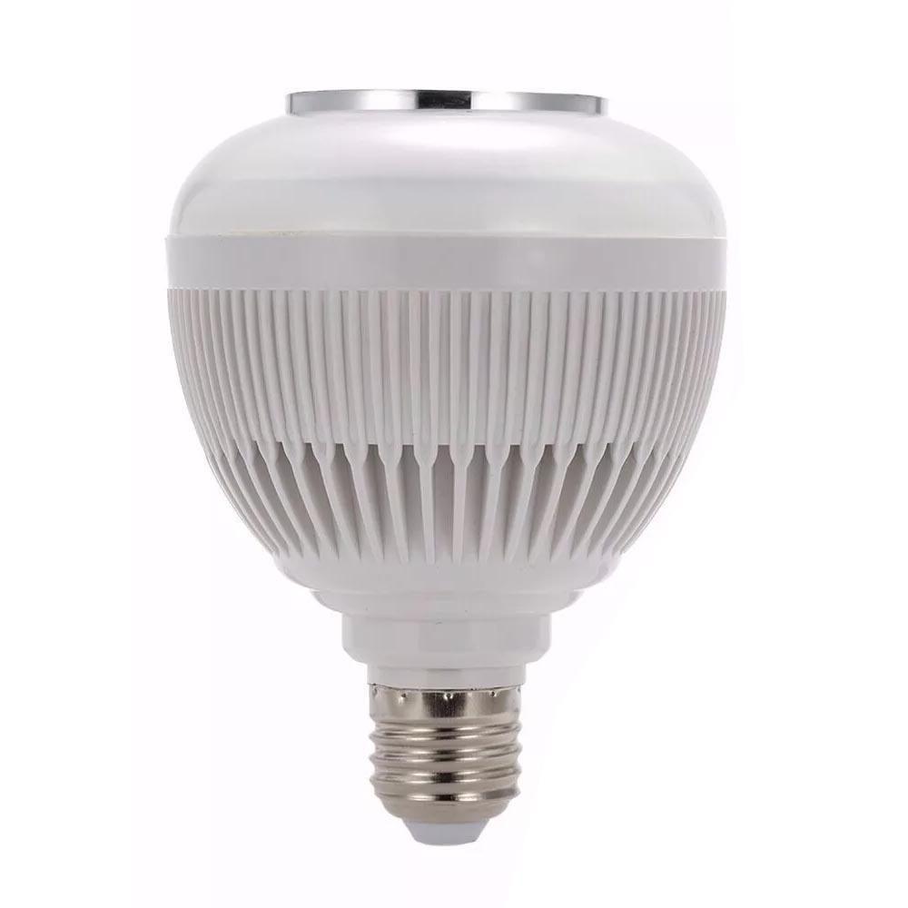 Lâmpada Led Music Bluetooth Rgb 12W Controle Remoto - 1