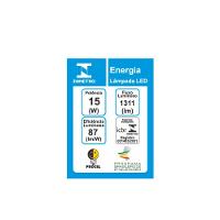 10 Lâmpadas Led Tkl 90 15w - Taschibra 6500k (branca) - 5