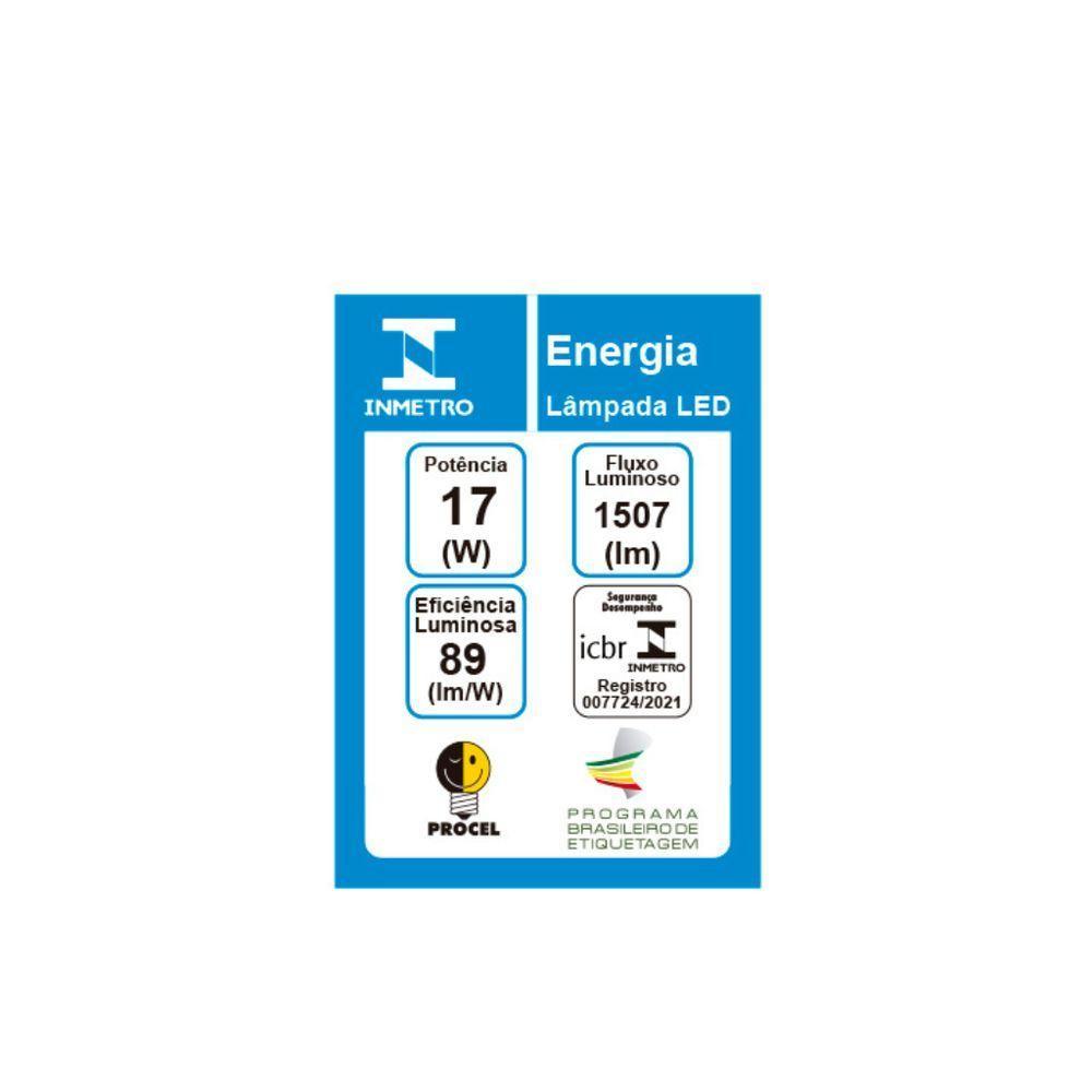 Lâmpada Led Tkl 100 17w - Taschibra 4000k (neutra) - 4