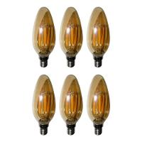 Lampadas De Led Kit 6 Multi Filamento Bivolt 30w Iluminação - 1