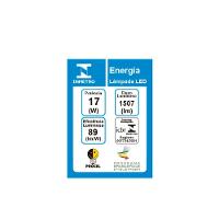 Lâmpada Led Tkl 100 17w - Taschibra 6500k (branca)